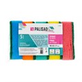 Губки для посуды Optima MAXI, 98 x 65 x 31 мм, 5 шт., Home Palisad 24091