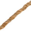 Веревка льнопеньковая, D 10 мм, L 10 м, крученая Сибртех 24099