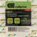 Фал плетеный капроновый с сердечником, 10 мм, L 100 м, 24-прядный, Сибртех 24105