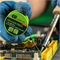 Припой с канифолью, D 1 мм, 25 г, POS61, на пластмассовой катушке Сибртех 24234