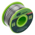 Припой с канифолью, D 2 мм, 100 г, POS61, на пластмассовой катушке Сибртех 24244
