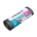 Пакеты для мусора 30 л x 30 шт. серые, Home Palisad 24295