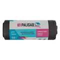Пакеты для мусора 60 л x 50 шт. серые, Home Palisad 24298