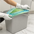 Пакеты для мусора с завязками 35 л x 15 шт. синие, Home Palisad 24299