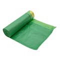 Пакеты для мусора с завязками 35 л x 15 шт., зеленые, Home Palisad 24300