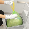 Пакеты для мусора с завязками 35 л x 15 шт., зеленые, Home Palisad 24300