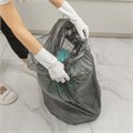 Пакеты для мусора 120 л x 10 шт. серые, Home Palisad 24305