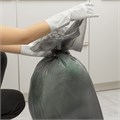 Пакеты для мусора 120 л x 10 шт. серые, Home Palisad 24305