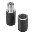 Петля гаражная с шаром, D 42 x 140 мм, 2 шт, Сибртех 24343
