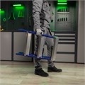 Стремянка двусторонняя 3 ступени, стальная, Сибртех 24383