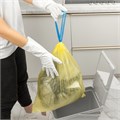 Пакеты для мусора с завязками 35 л x 15 шт. желтые, Home Palisad 24585