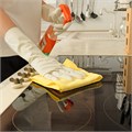 Салфетка универсальная из микрофибры 300 x 300 мм, желтая, Home Palisad 24618