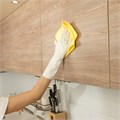 Салфетка универсальная из микрофибры 300 x 300 мм, желтая, Home Palisad 24618