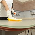 Салфетка универсальная из микрофибры 300 x 300 мм, желтая, Home Palisad 24618