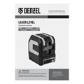 Лазерный уровень LX 02 Red, 20 м, 635 нм, резьба 1/4" Denzel 24712