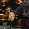 Пневматическая углошлифовальная машина AG125, 11000 об/мин, 125 мм, 186 л/мин Denzel 24738