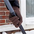 Перчатки трикотажные, двойные, полушерстяные, с ПВХ покрытием, Сибртех 24768