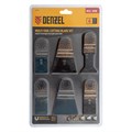 Набор насадок для МФИ по дереву и металлу, 6 шт Denzel 24825