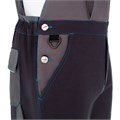 Полукомбинезон, 97% хлопок, 3% спандекс, XXXL Gross 24877