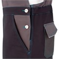 Полукомбинезон, 97% хлопок, 3% спандекс, XXXL Gross 24877