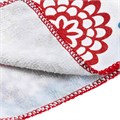 Салфетка из микрофибры универсальная, 300 х 300 мм, с цветами, Home Palisad 24883