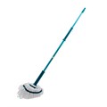Швабра отжимная скручиванием 120 см, насадка из микрофибры, 120 г, Home Palisad 24902