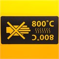 Дизельная тепловая пушка DHG-10, 10 кВт, 300 м3/ч, прямой нагрев Denzel 24945