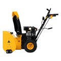 Бензиновая снегоуборочная машина SBM 610, 212 cc, ручной старт, фара Denzel 24951