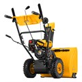 Бензиновая снегоуборочная машина SBM 610, 212 cc, ручной старт, фара Denzel 24951