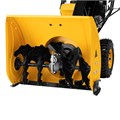 Бензиновая снегоуборочная машина SBM 610, 212 cc, ручной старт, фара Denzel 24951