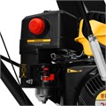 Бензиновая снегоуборочная машина SBM 610, 212 cc, ручной старт, фара Denzel 24951