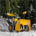 Бензиновая снегоуборочная машина SBM 610, 212 cc, ручной старт, фара Denzel 24951