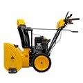 Бензиновая снегоуборочная машина SBM 610S PRO, 212 cc, электростартер, фара, обогрев Denzel 24952