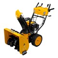Бензиновая снегоуборочная машина SBM 610S PRO, 212 cc, электростартер, фара, обогрев Denzel 24952