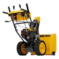 Бензиновая снегоуборочная машина SBM 610S PRO, 212 cc, электростартер, фара, обогрев Denzel 24952