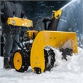 Бензиновая снегоуборочная машина SBM 610S PRO, 212 cc, электростартер, фара, обогрев Denzel 24952