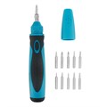 Отвертка реверсивная, механизм SmartPush mini 11 шт, CrMo Gross 27188