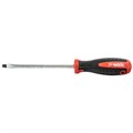 Отвертка Profi, SL8 х 150 мм, S2, двухкомпонентная рукоятка Matrix 27195