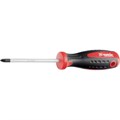Отвертка Profi, PH2 х 200 мм, S2, двухкомпонентная рукоятка Matrix 27202