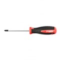 Отвертка Profi, PZ2 x 100 мм, S2, двухкомпонентная рукоятка Matrix 27205