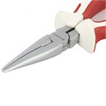 Длинногубцы прямые WHite Nickel, 160 мм, никелированные, трехкомпонентные рукоятки Matrix 27313