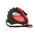 Рулетка Status autostop Magnet+,7,5 м х 25 мм,обрезиненная,Нейлоновое покрытие Matrix 27365