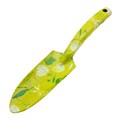 Совок цельнометаллический алюминиевый узкий, Flower Lime, Palisad 27439