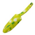 Совок цельнометаллический алюминиевый узкий, Flower Lime, Palisad 27439