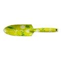 Совок цельнометаллический алюминиевый узкий, Flower Lime, Palisad 27439