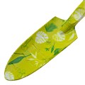 Совок цельнометаллический алюминиевый узкий, Flower Lime, Palisad 27439