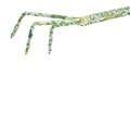 Рыхлитель 3 - зубый, 55 х 385 мм, стальной, пластиковая рукоятка, Flower Green, Palisad 27444