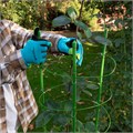 Поддержка для растений круглая H 150 см, металл в пластике, 5 колец Palisad 27465