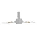 Соединитель для шлангов тип C, 3/4" Сибртех 27494