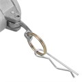 Соединитель для шлангов тип C, 3/4" Сибртех 27494